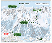 Interactive piste map