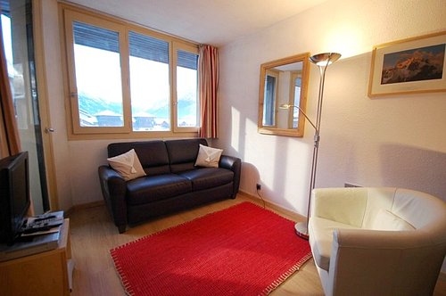 Glass door onto small balcony