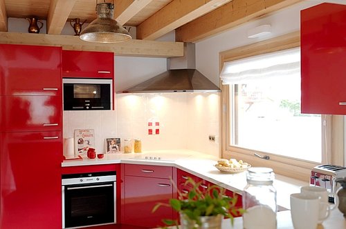Modern, fitted kitchen