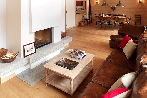 Airy living area