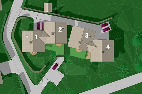 Positions of Chalets des Liarets