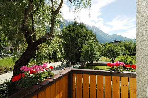 Mountain views from balcony