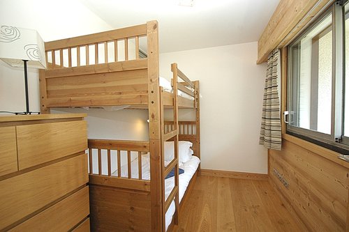 Bedroom with bunk beds
