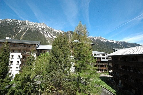 View from balcony towards Brevent