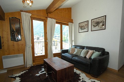 Living area with comfy sofa