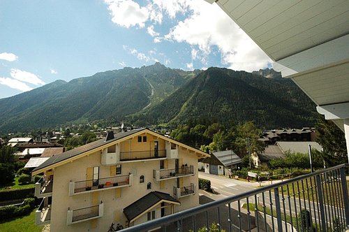 Views of Brevent from balcony