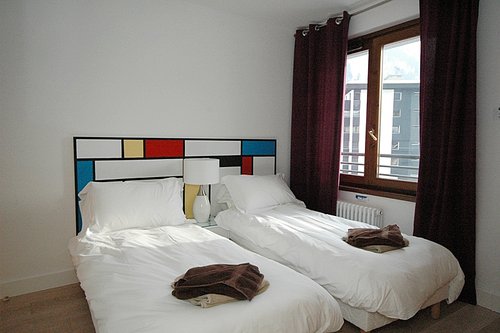 Flexible bedroom (double or twin)