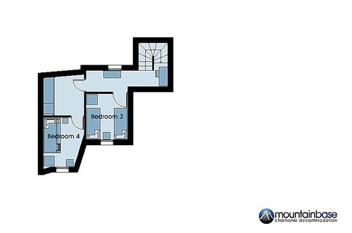 Alpins Floor plan (lower ground floor)