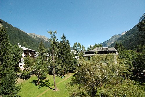 View from balcony towards le Tour