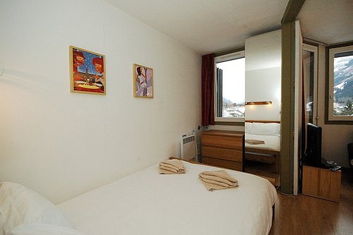 Plenty of storage in the wardrobe and chest of drawers