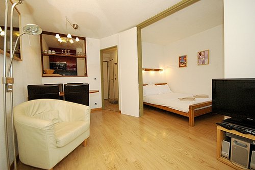 Open plan living area