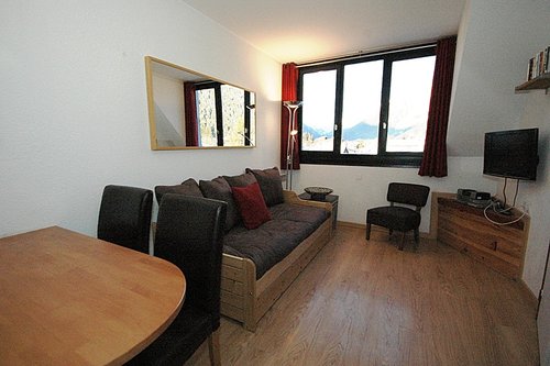 Open plan living area