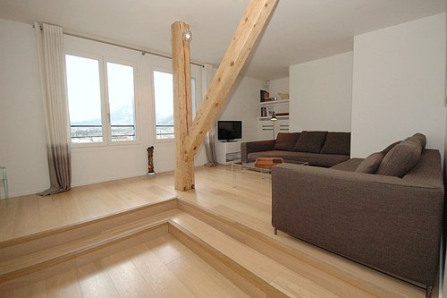 Comfortable lounge area