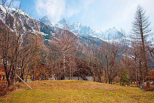 Views of the Chamonix Aiguilles