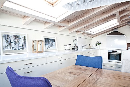 Large storage cupboards