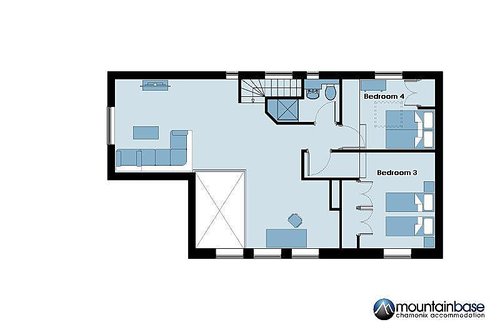 Floorplan (top floor)