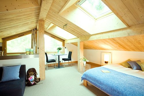 Studio off main floor
