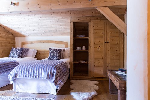 Flexible (double or twin) bedroom on the 1st floor