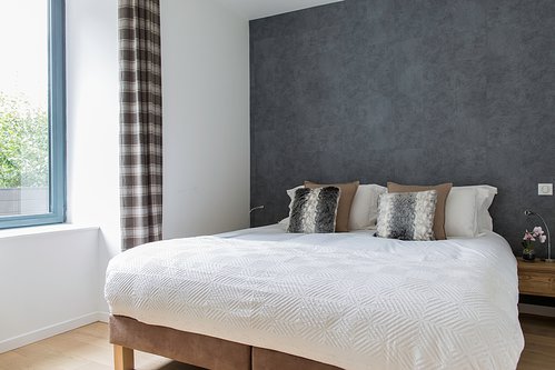 Bedroom 1 with Mont Blanc views