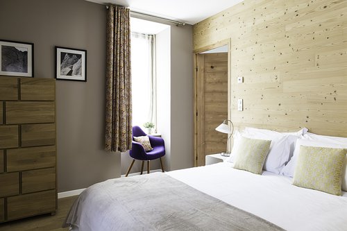 A double bedroom in the apartment