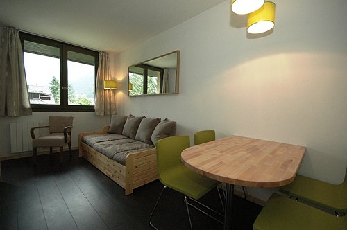 Open-plan living area