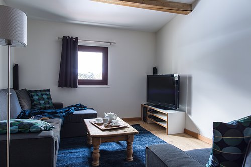 TV room with 2 single sofabeds