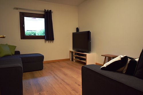 TV room with 2 single sofabeds