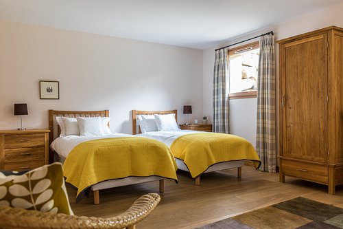 Bedroom 4 is a flexible twin / double room with access to a separate shower room