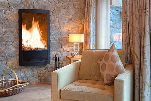 Contemporary log burner