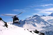 Heli skiing in the Chamonix area