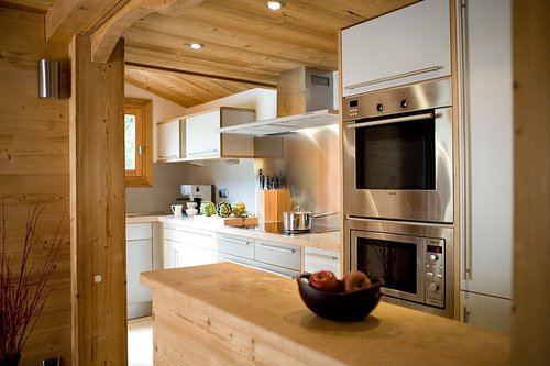 Fully equipped modern kitchen