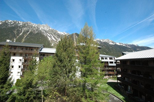 View from balcony towards Brevent