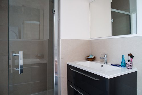 The separate shower room