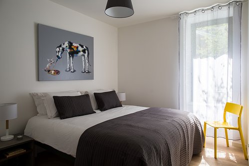 Flexible master bedroom (double or twin)