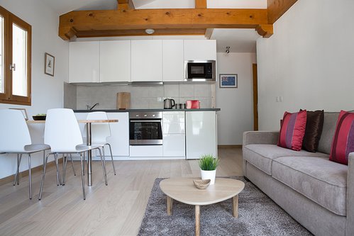Open plan layout