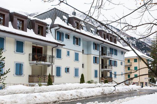 Residence le Paradis in winter