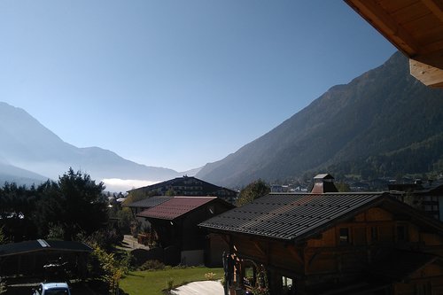 Stunning views down the valley