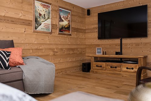 Separate TV room