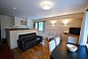 Open plan living area