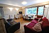 Living area with door onto balcony