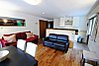 Living area with sofabed