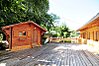 Shared terrace with sauna