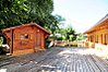 Shared terrace with sauna