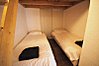 Twin bedroom with mezzanine