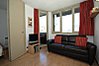 Double sofabed & door to balcony
