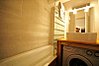 Bathroom with washing machine