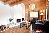 Comfortable seating & open fire