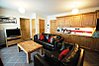 Double sofabed in living area