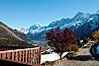 Large balcony with panoramic views