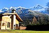 Mountain backdrop